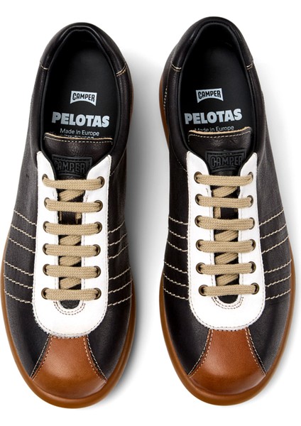 Pelotas Siyah Deri Kadın Sneaker K201758-001 fırsatları