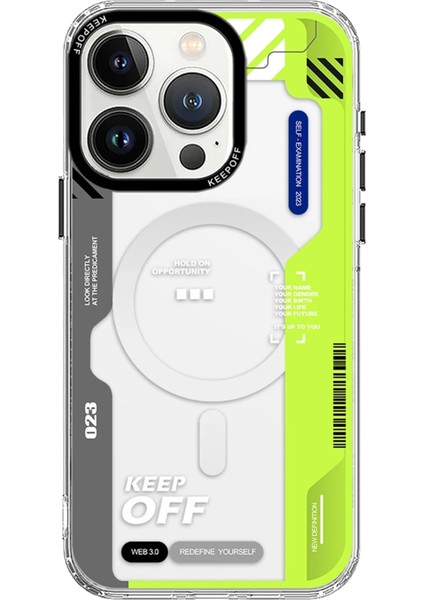 iPhone 15 Pro Imagination Of Time Magsafe Kapak - Change Myself
