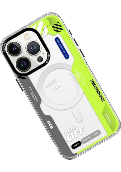 iPhone 15 Pro Imagination Of Time Magsafe Kapak - Change Myself