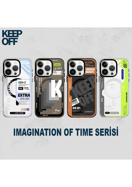 iPhone 15 Pro Imagination Of Time Magsafe Kapak - Change Myself