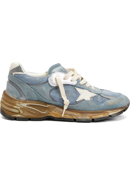 Dad Star Mavi Kadın Deri Sneaker