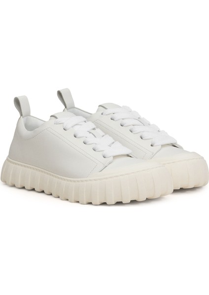 Beyaz Kadın Deri Sneaker fiyatları
