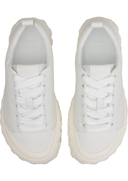 Beyaz Kadın Deri Sneaker modelleri