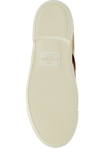Bej Kahve Kadın Sneaker