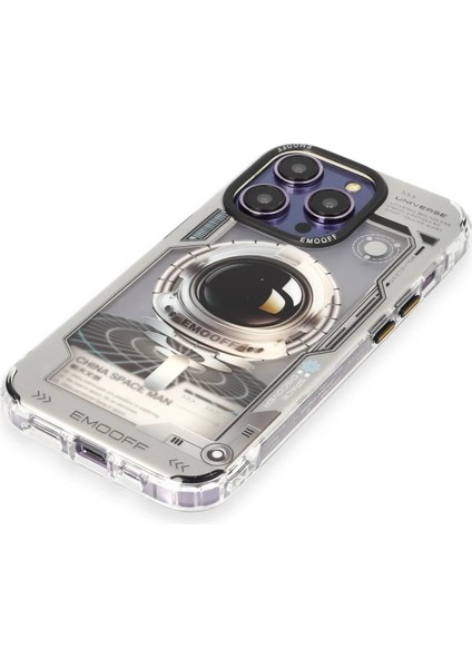 iPhone 14 Pro Max Kılıf Clone Space Magsafe Kapak - Clone - 4