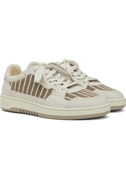 Dice Lo Bej Beyaz Kadın Deri Sneaker fiyatları