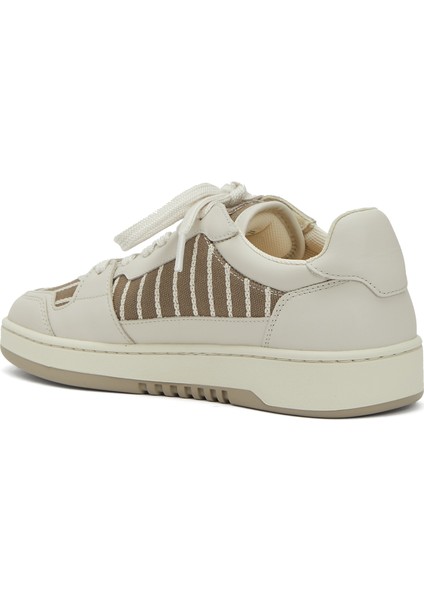 Dice Lo Bej Beyaz Kadın Deri Sneaker modelleri