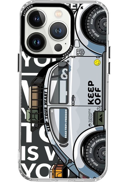 iPhone 15 Pro Max Cross Country Travel Magsafe Kapak - Highway