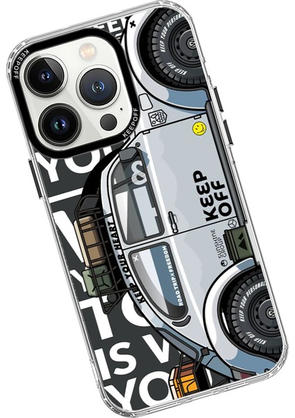 iPhone 15 Pro Max Cross Country Travel Magsafe Kapak - Highway