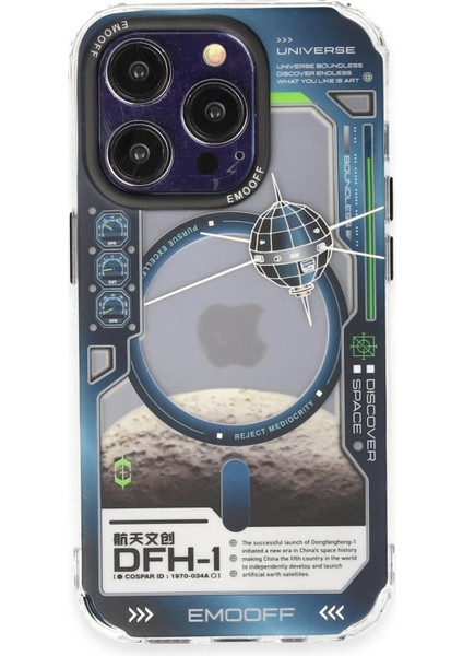 iPhone 14 Pro Max Kılıf Clone Space Magsafe Kapak - Clone - 5