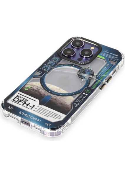 iPhone 14 Pro Max Kılıf Clone Space Magsafe Kapak - Clone - 5