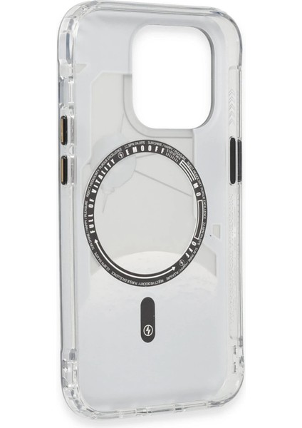 iPhone 14 Pro Max Kılıf Clone Space Magsafe Kapak - Clone - 5