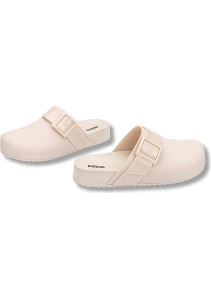 Cozy Clog Ad Krem Rengi Kadın Terlik modelleri