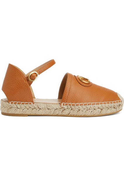 Vlogo Taba Kadın Deri Espadril