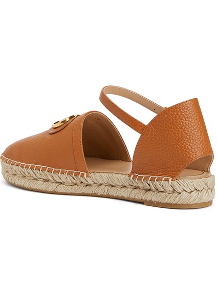 Vlogo Taba Kadın Deri Espadril modelleri