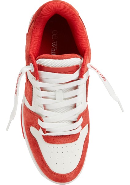 Kırmızı Beyaz Kadın Deri Sneaker fırsatları