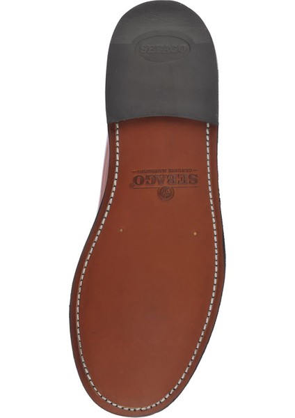 Classic Dan Pigment Pembe Beyaz Kadın Deri Loafer fırsatları