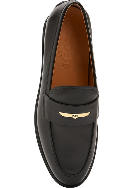 Siyah Kadın Deri Loafer fırsatları