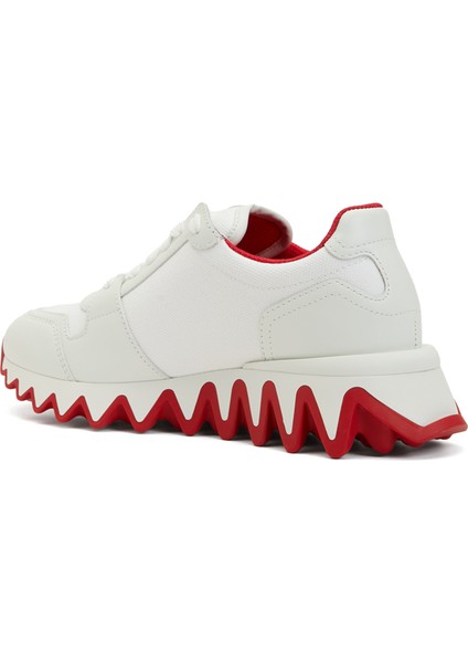 Nastroshark Beyaz Kadın Deri Sneaker modelleri
