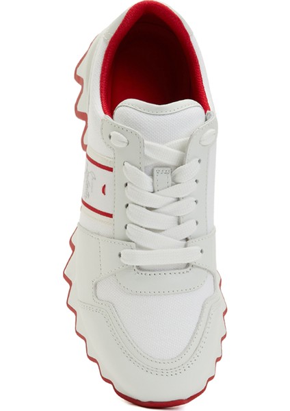 Nastroshark Beyaz Kadın Deri Sneaker fırsatları