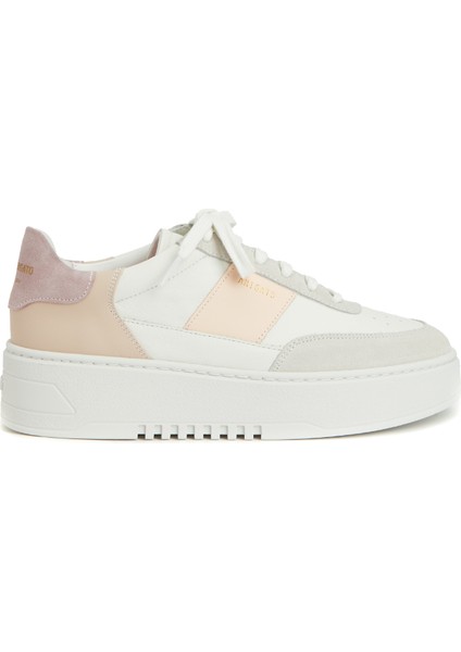 Orbit Vintage Pembe Beyaz Kadın Deri Sneaker