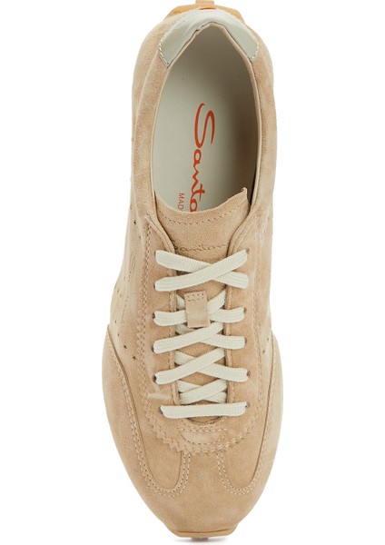 Bej Kadın Deri Sneaker fırsatları