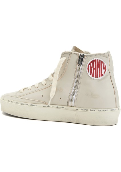 Francy Bej Kahve Kadın Deri Sneaker