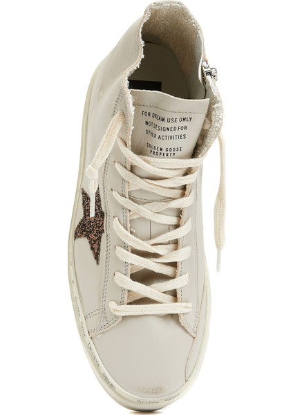 Francy Bej Kahve Kadın Deri Sneaker