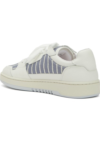 Dice Lo Mavi Beyaz Kadın Deri Sneaker modelleri