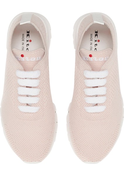 Pembe Kadın Kaşmir Sneaker