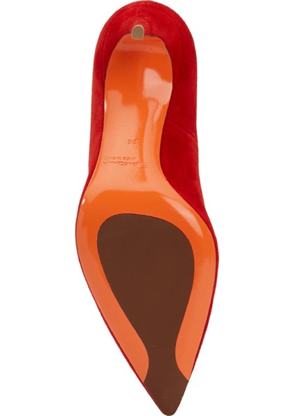 Sibille Kırmızı Deri Stiletto indirimleri