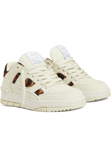 Leopar Kadın Deri Sneaker