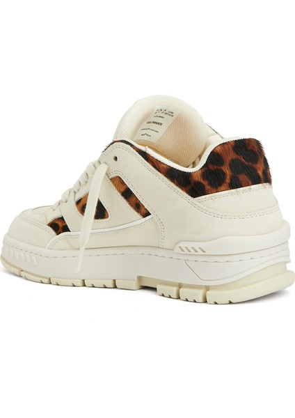 Leopar Kadın Deri Sneaker
