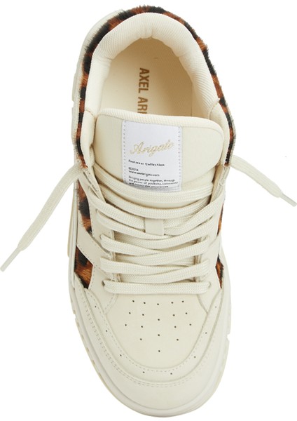 Leopar Kadın Deri Sneaker