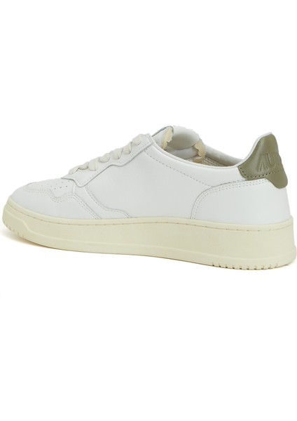 Beyaz Bronze Kadın Deri Sneaker modelleri