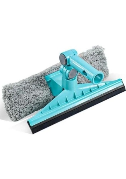 Çift Taraflı Uzayabilen Cam Silme ve Temizlik Seti