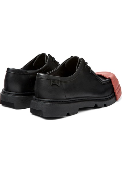 Smr Siyah Deri Kadın Sneaker modelleri