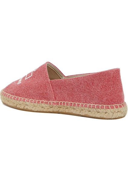 Canae Pembe Logo Nakışlı Kadın Espadril modelleri