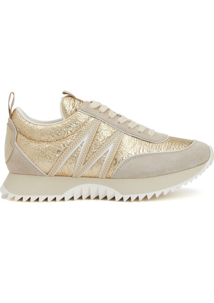 Gold Kadın Deri Sneaker