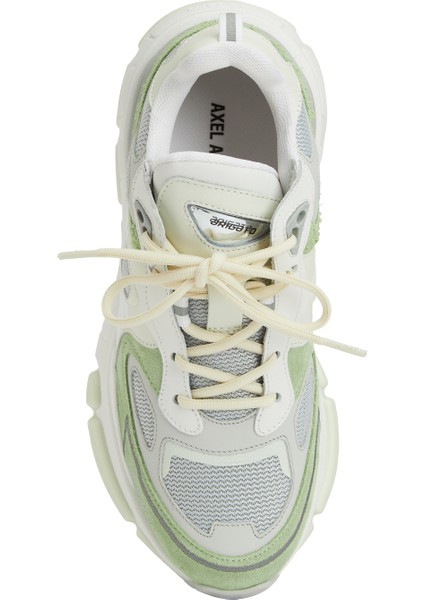 Sphere Beyaz Yeşil Kadın Deri Sneaker fırsatları