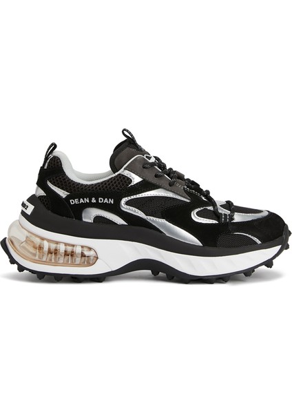 Bubble Siyah Kadın Deri Sneaker