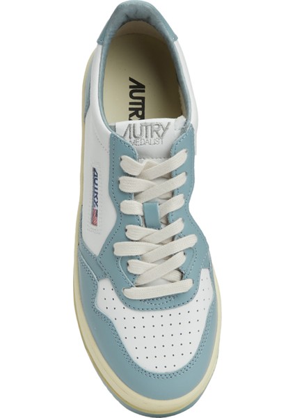 Medalist Platform Beyaz Kadın Deri Sneaker