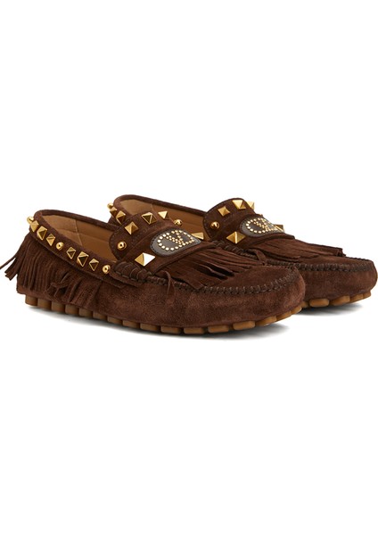 Kahverengi Kadın Deri Loafer fiyatları