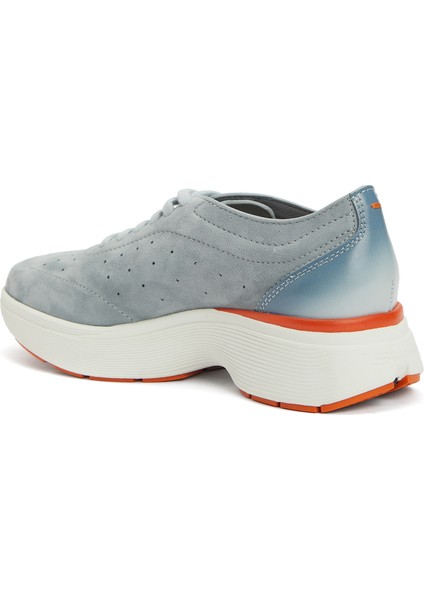 Bounce Mavi Kadın Deri Sneaker