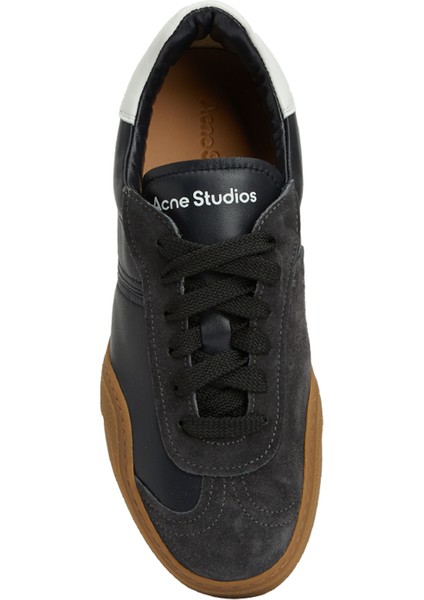 Bars Lacivert Kadın Deri Sneaker