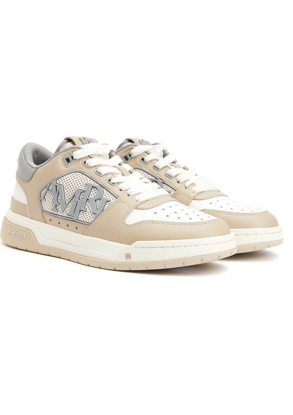 Krem Bej Kadın Deri Sneaker