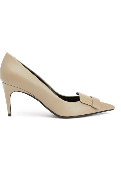 Vizon Deri Stiletto