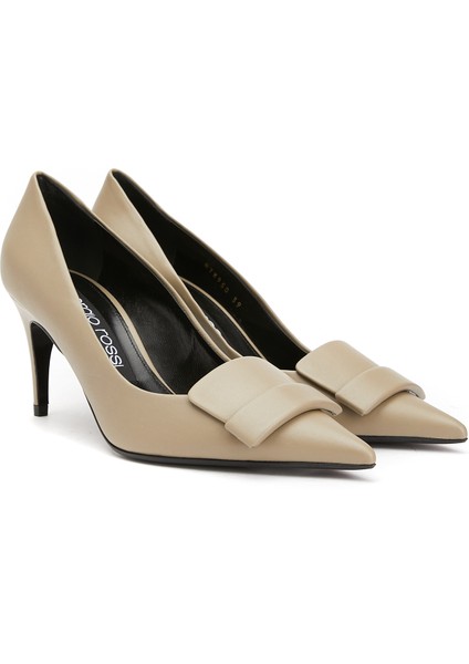 Vizon Deri Stiletto
