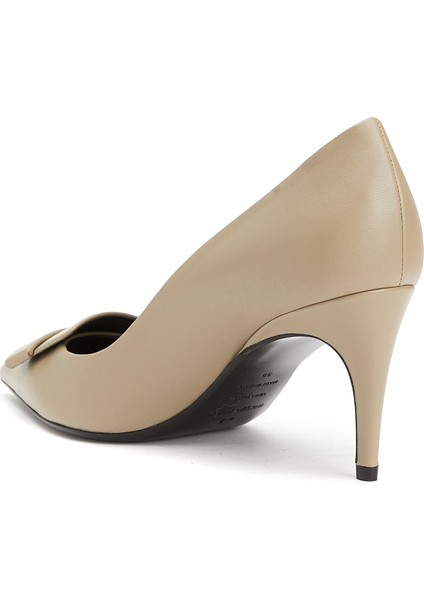 Vizon Deri Stiletto
