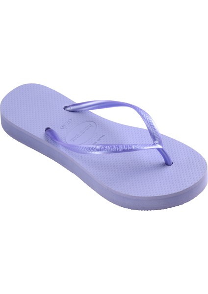 Slim Flatform Lila Kadın Plaj Terliği fiyatları